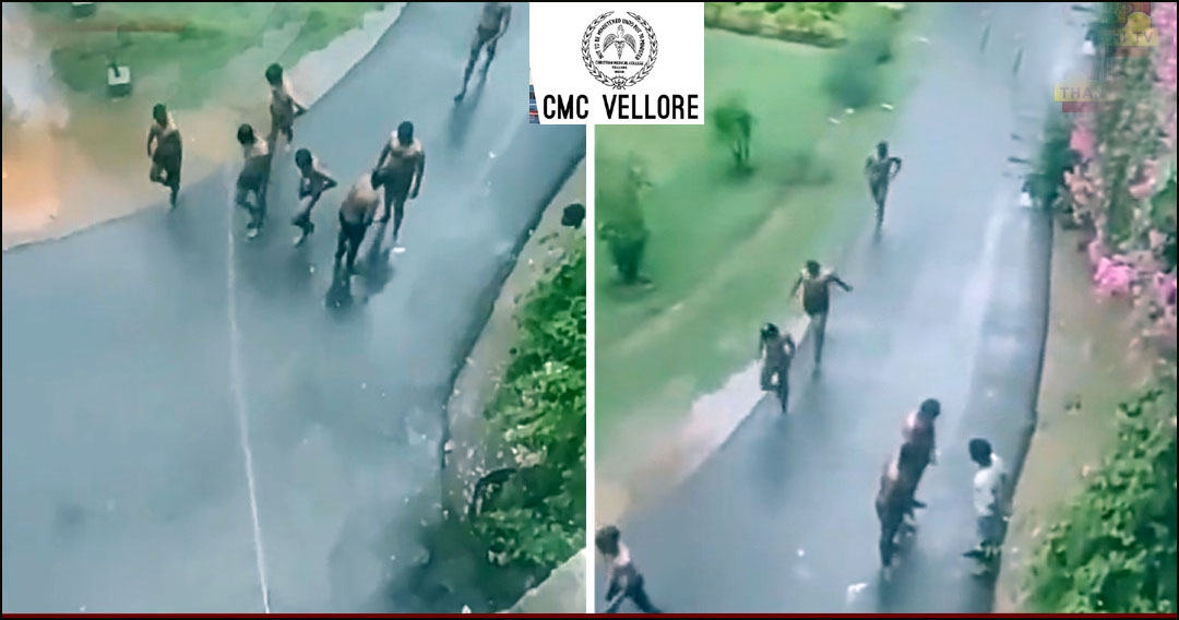 வேலூரில் செயல்பட்டு வரும் பிரபல  தனியார் மருத்துவக்கல்லூரி மாணவர் விடுதியில் ராகிங்…!