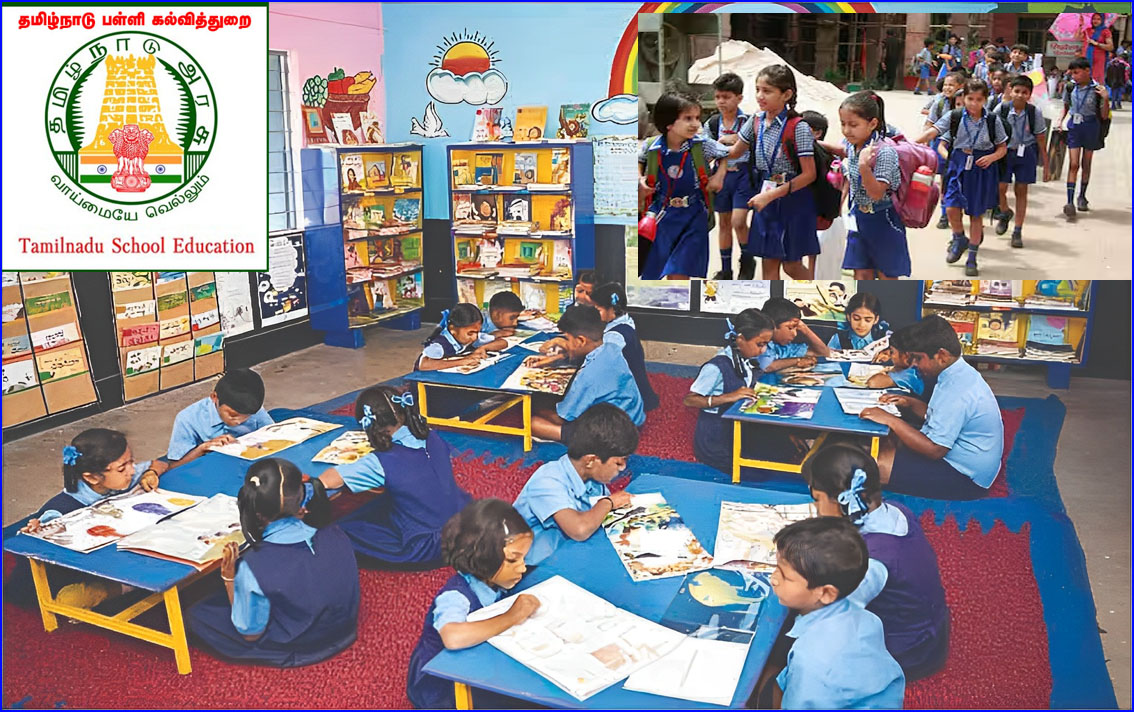 தமிழ்நாடு முழுவதும் உள்ள அரசுப் பள்ளிகளில்  இதுவரை 3.23 லட்சம் மாணவா்கள் சோ்க்கை!