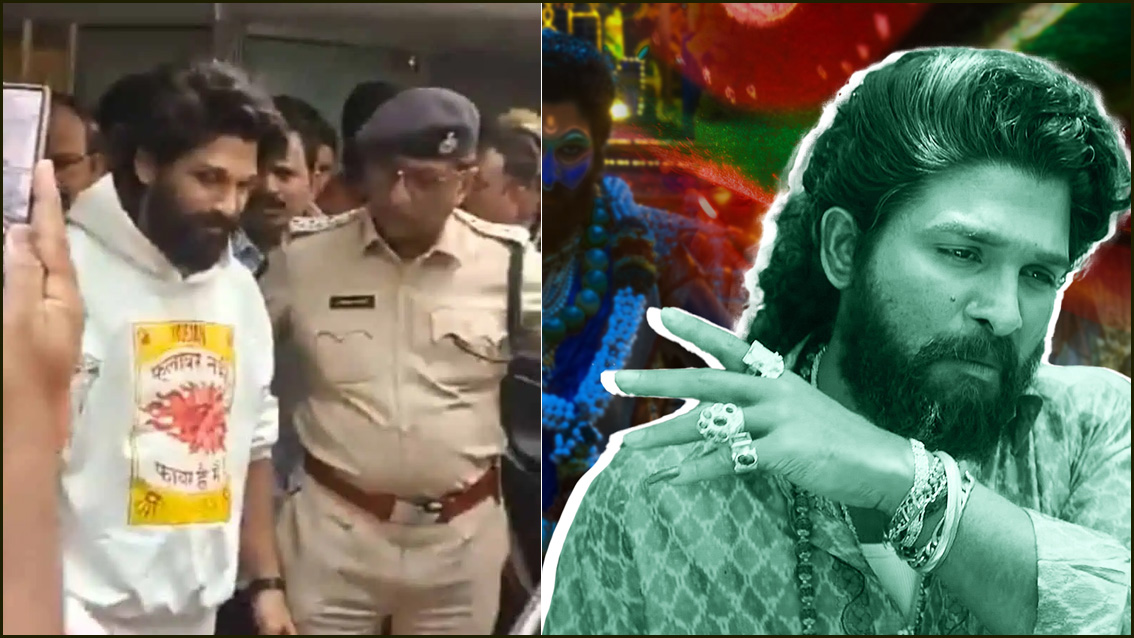 ரசிகை மரணம் எதிரொலி: புஷ்பா2 பட கதாநாயகன் அல்லு அர்ஜுன் கைது!