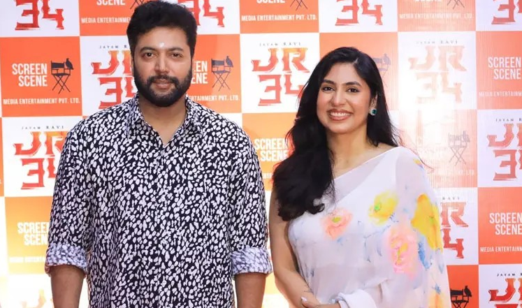 டி.ஜி.பி. சங்கர் ஜிவால் மகள் தவ்தி ஜிவால் சினிமாவில் நுழைகிறார்… கராத்தே பாபு படத்தில் ரவி மோகனுக்கு ஜோடியாக நடிக்கிறார்…