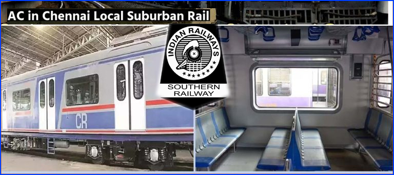 கடற்கரை – தாம்பரம் இடையே  விரைவில் ‘ஏசி’ ரயில்….