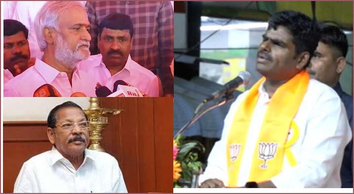 அறிவாலயத்தில் ஒரு புல்லைகூட பிடுங்க முடியாது! அண்ணாமலைக்கு ஆர்.எஸ்.பாரதி, சேகர்பாபு பதிலடி