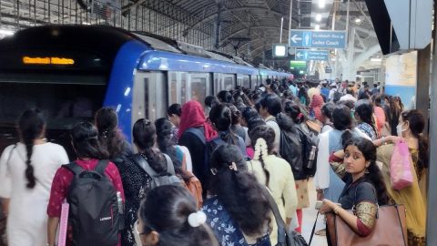 கடந்த மாதம் சென்னை மெட்ரோவில் 86.65  லட்சம் பேர் பயணம்