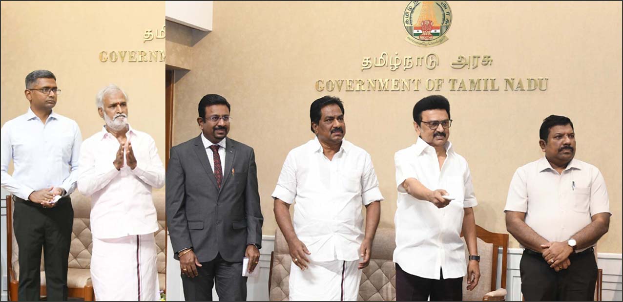 வணிக வரி, பதிவுத்துறை, இந்து சமய அறநிலையத்துறை சார்பில் பலகோடி மதிப்பிலான திட்டப்பணிகளை தொடங்கி வைத்தார் முதலமைச்சர் ஸ்டாலின்…