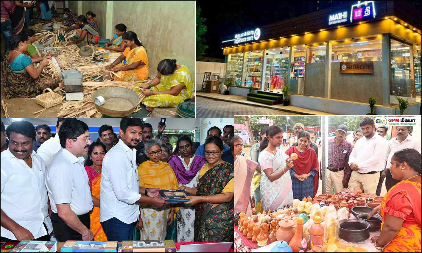 மகளிர் சுய உதவிக் குழுக்கள் தயாரித்த பொருள்கள் ரூ.194.57 கோடிக்கு விற்பனை! தமிழ்நாடு அரசு தகவல்…