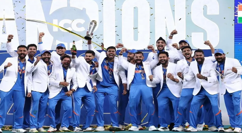 சாம்பியன்ஸ் டிராபியை வென்ற இந்திய அணிக்கு ரூ.58 கோடி ரொக்கப் பரிசை அறிவித்துள்ளது பிசிசிஐ