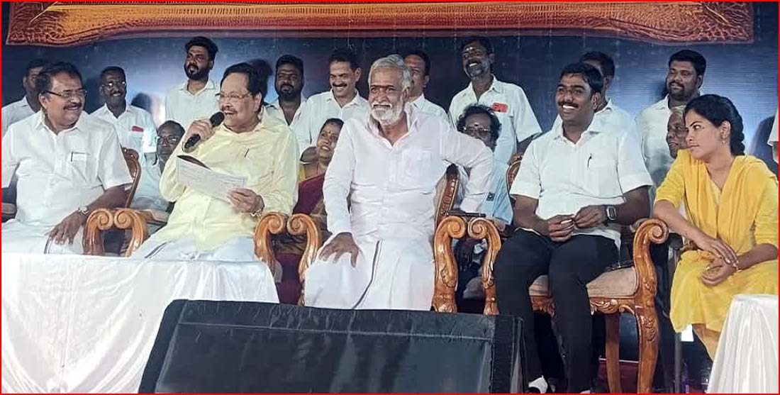 ‘முதலமைச்சர் ஸ்டாலின் கலைஞரையே மிஞ்சி விடுவார் – அவர் இருக்கும் வரை தமிழுக்கும், தமிழர்களுக்கும் ஆபத்தில்லை’ ! அமைச்சர் துரைமுருகன்