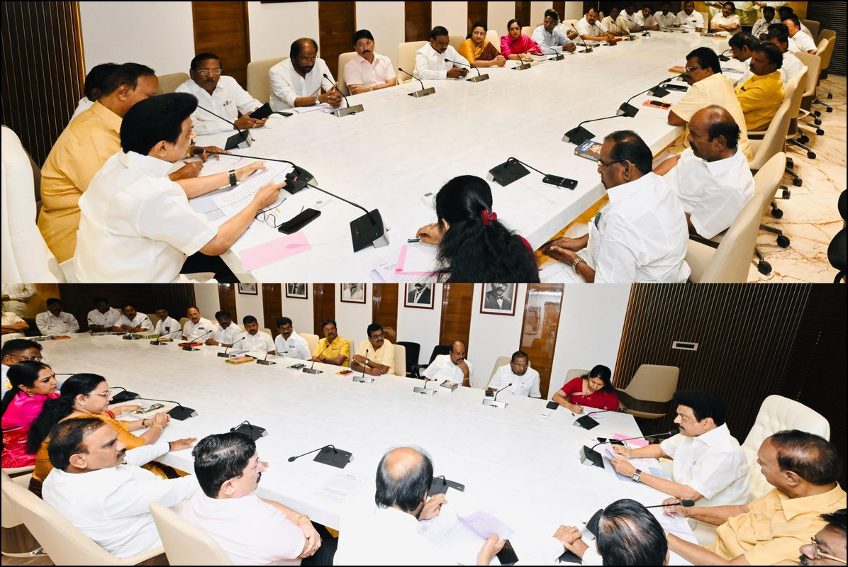 தொகுதி மறுவரையறை விவகாரத்தில் தேசிய அளவிலான கவனத்தை ஈர்க்கவேண்டும்! திமுக  எம்.பி.க்களுக்கு முதலமைச்சர் உத்தரவு!