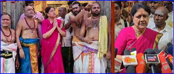 தமிழகத்தில் அதிமுக ஆட்சி கண்டிப்பாக மலரும்! சசிகலா நம்பிக்கை…