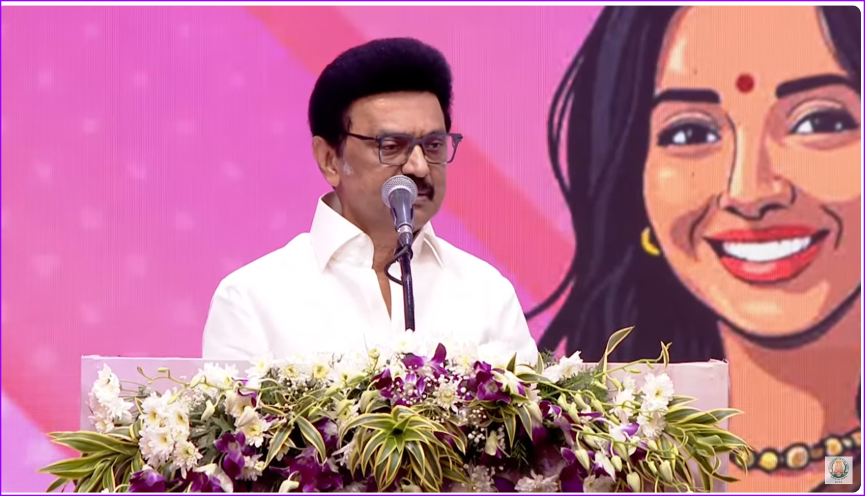 பெண்கள் நமக்காக தியாகம் செய்ய பிறக்கவில்லை; வீரமும் விவேகமும் பெண்களின் அடையாளமாகட்டும்! மகளிர் தின விழாவில் முதல்வர் மு.க.ஸ்டாலின் உரை