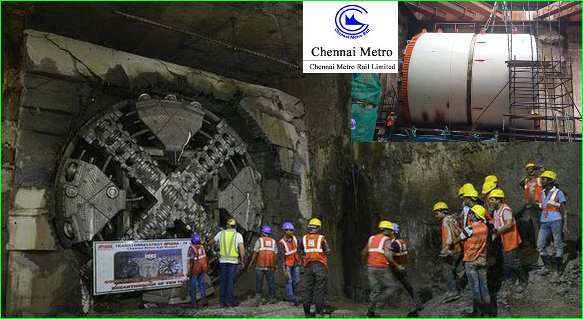 தி.நகர் பனகல் பூங்கா – கோடம்பாக்கம்  இடையேயான மெட்ரோ ரயில் சுரங்கப்பாதை பணி செப்டம்பருக்குள் முடிக்க  திட்டம்