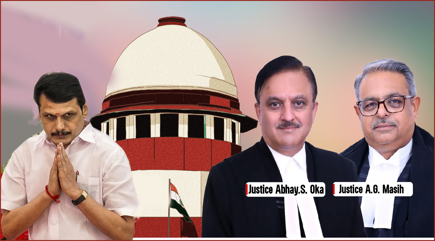 ராஜினாமா செய்கிறாரா செந்தில் பாலாஜி?  ஜாமீனா?  அமைச்சர்  பதவியா?  உச்சநீதிமன்றம் இறுதி கெடு