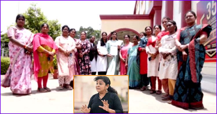 பஹல்காம் தாக்குதல் தொடர்பாக  அவதூறு பதிவு! சுந்தரவல்லி மீது பாஜக மகளிர் அணி சார்பில் காவல்துறையில் புகார்!