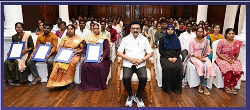 621பேருக்கு அரசு பணிக்கான நியமன ஆணைகளை வழங்கினார் முதலமைச்சர் ஸ்டாலின்…