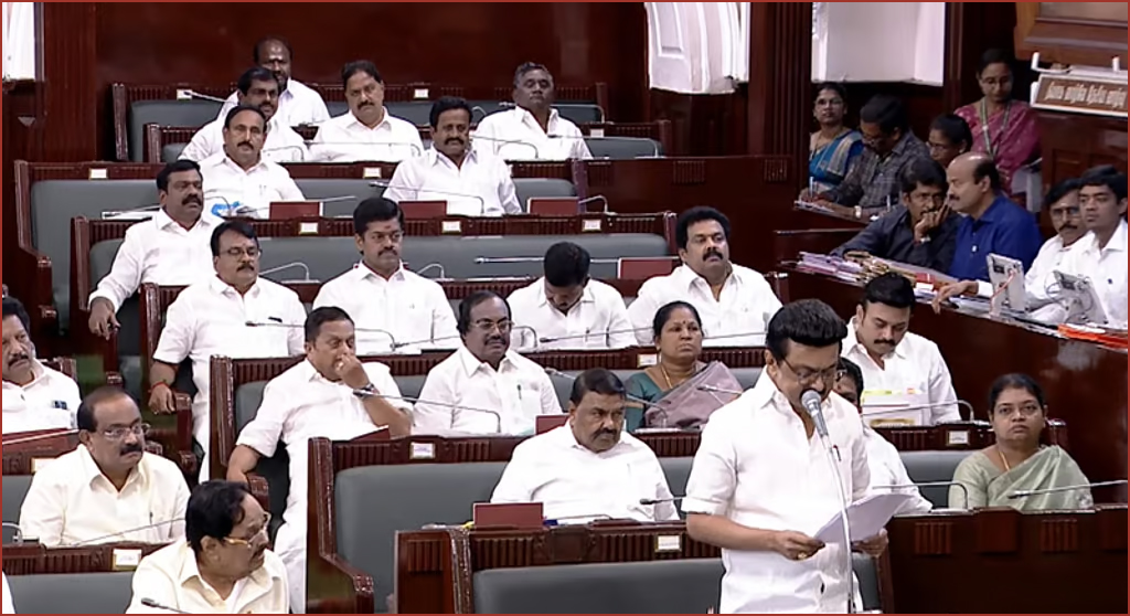 ஆளுநர் விவகாரத்தில் தமிழ்நாடு அரசு வரலாற்று சிறப்புமிக்க தீர்ப்பை பெற்றுள்ளது! பேரவையில் முதல்வர் ஸ்டாலின் வரவேற்பு