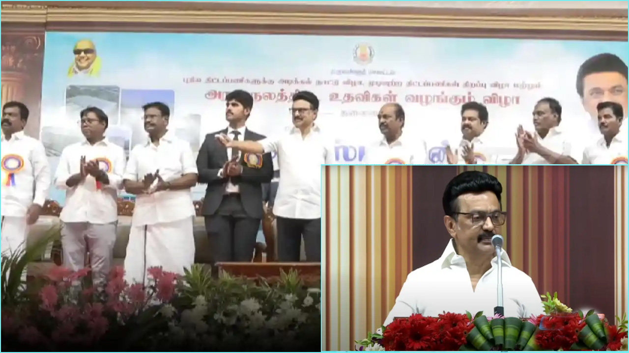 2026-ல் ஒரு கை பார்த்து விடலாம் –  எந்த ஷா வந்தாலும் எங்களை ஆள முடியாது! திருவள்ளூர் அரசு விழாவில் முதல்வர் ஸ்டாலின் சவால்…