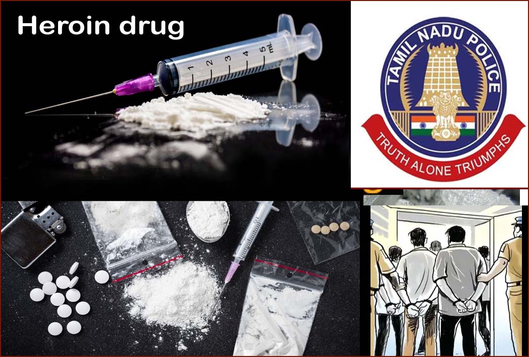 மெரினா கடற்கரை அருகே போதை பொருள் விற்பனை!  வட மாநிலத்தைச் சேர்ந்த 3 பேர் கைது!