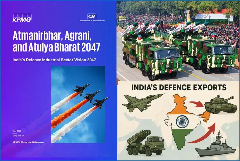 இந்தியாவின் ராணுவ தளவாட உற்பத்தி 2047-ம் ஆண்டில் ரூ.8.8 லட்சம் கோடியாக உயரும்! சிஐஐ, கேபிம்ஜி