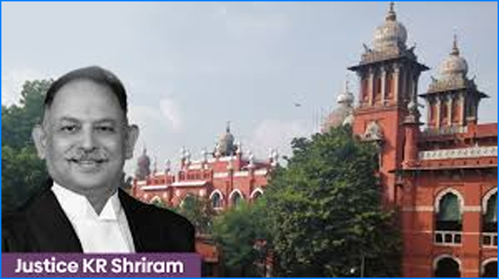 சென்னை உயர்நீதிமன்ற தலைமை நீதிபதி கே.ஆர்.ஶ்ரீராம் ராஜஸ்தான் உயர் நீதிமன்றத்திற்கு மாற்ற கொலிஜியம் பரிந்துரை…