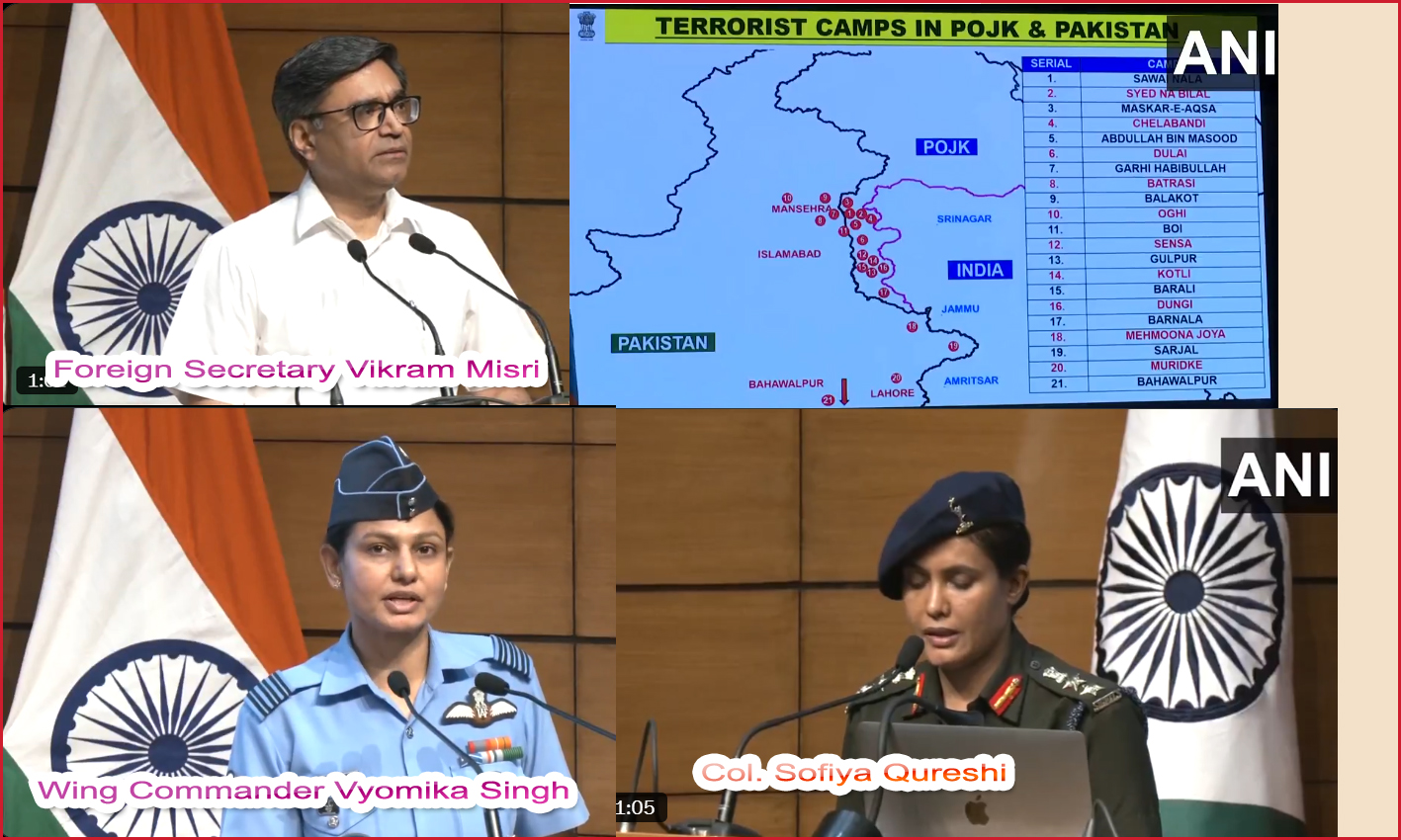 பயங்கரவாத முகாம்கள்மீது மட்டுமே தாக்குதல் – பாக். அத்து மீறினால் பதிலடி! வெளியுறவு செயலாளர் மிஸ்ரி – வீடியோ