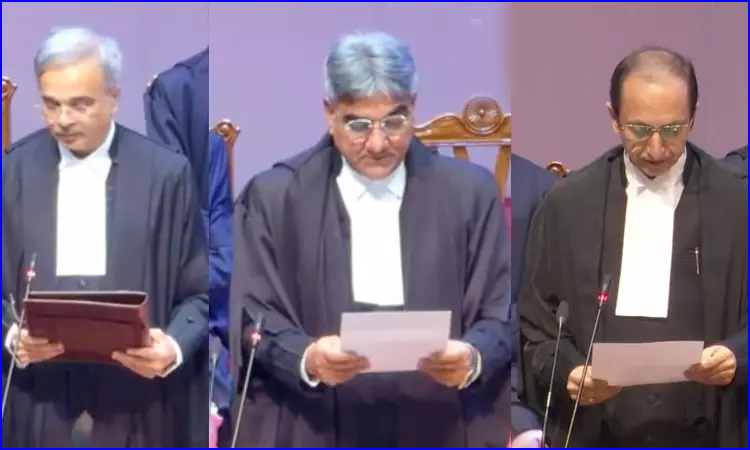 34ஆ உயர்வு: உச்சநீதிமன்றத்துக்கு புதிதாக நியமிக்கப்பட்ட 3 நீதிபதிகள் பதவி ஏற்பு…