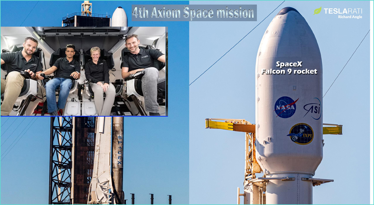 ஸ்பேஸ் ஆக்ஸ்- 4:  ஜூன் 19ல் விண்வெளிக்கு பயணமாகிறார்கள் சுபான்ஷு சுக்லா உள்பட 4  விண்வெளி வீரர்கள்…