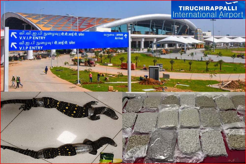 திருச்சி விமான நிலையத்தில் ரூ.10 கோடி மதிப்புள்ள உயர்ரக கஞ்சா பறிமுதல்!