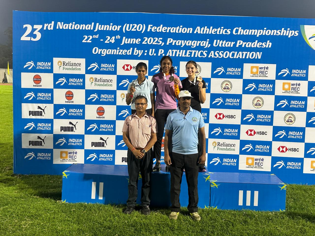 U20 தேசிய ஜூனியர் தடகள சாம்பியன்ஷிப் போட்டியில் தமிழக கல்லூரி மாணவர்கள் தங்கம் வென்றனர்…