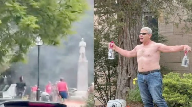 அமெரிக்காவில் இஸ்ரேலியர்கள் மீது பெட்ரோல் குண்டு தாக்குதல்: ஏழு பேர் காயம்