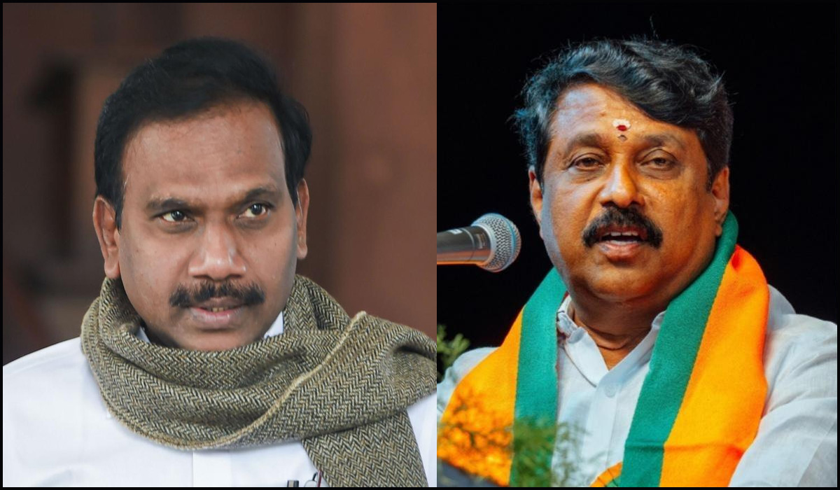 மத்தியஅமைச்சர் அமித்ஷா குறித்து கன்னியகுறைவான பேச்சு! திமுக எம்.பி ராசாவை கண்டித்து நாளை பாஜக ஆர்ப்பாட்டம்….