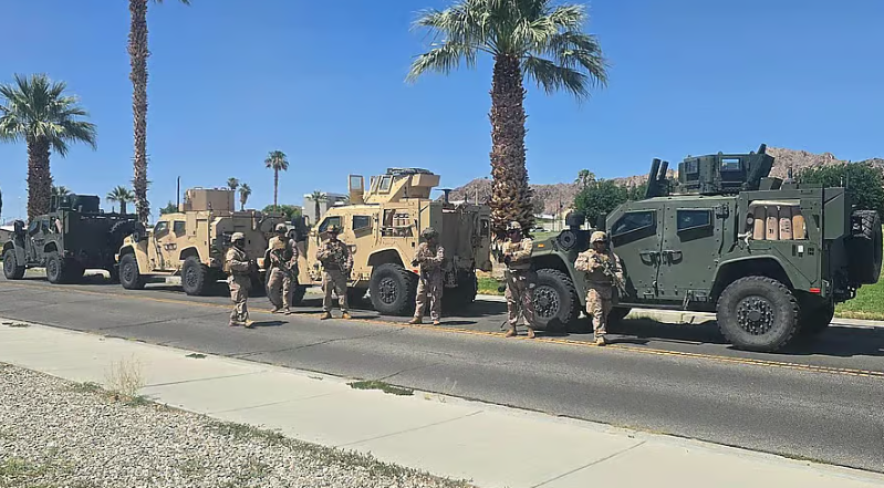 சட்டவிரோத குடியேறிகளை வெளியேற்றும் நடவடிக்கை… அமெரிக்காவின் லாஸ் ஏஞ்சல்ஸில் 700 கடற்படை வீரர்களை நிறுத்த பென்டகன் தீவிரம்…