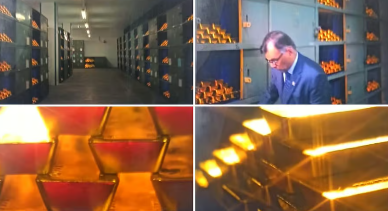 இந்திய ரிசர்வ் வங்கி கையிருப்பில் வைத்துள்ள தங்கக் கட்டிகள் முதல்முறையாக பொதுமக்கள் பார்வைக்கு வந்தது…