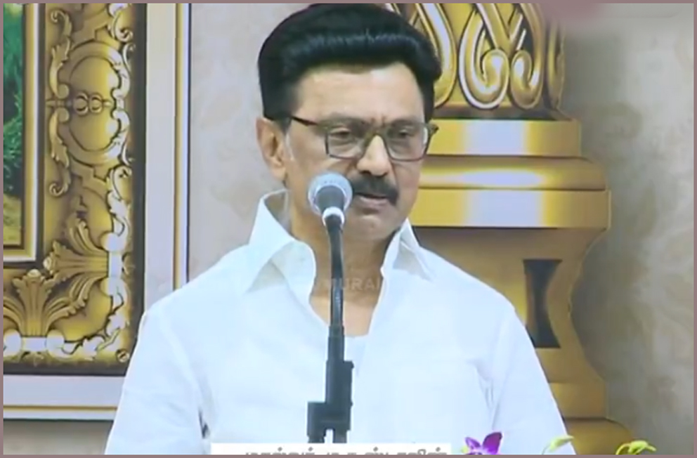 சேலத்துக்கு 6 அறிவிப்புகள்:  தமிழர்களின் தொன்மையை அழிக்கவும், மறைக்கவும் மத்திய அரசு முயற்சிக்கிறது என ஸ்டாலின் குற்றச்சாட்டு.