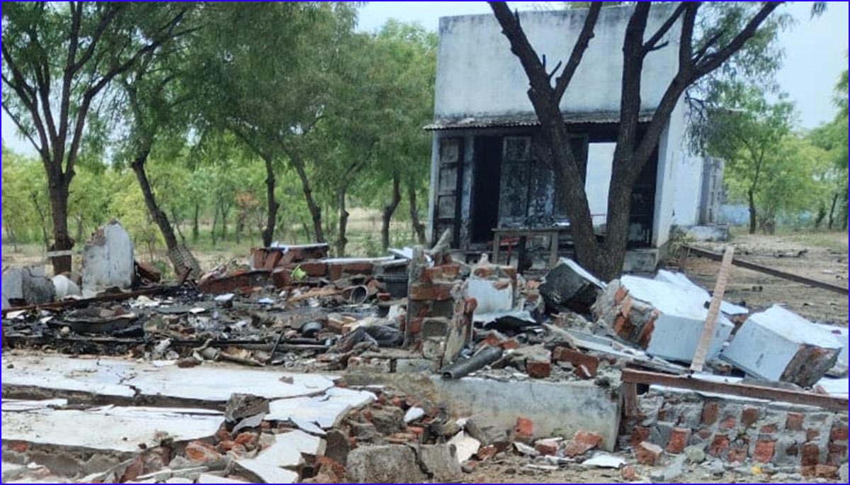 சிவகாசி அருகே பட்டாசு ஆலையில்  பயங்கர வெடி விபத்து! 5 பேர் பலி;