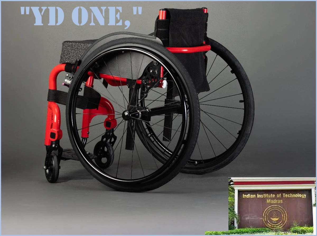 ராணுவ வீரர்கள் எளிதாகப் பயன்படுத்த நவீன சக்கர நாற்காலி!  சென்னை ஐஐட அசத்தல்…