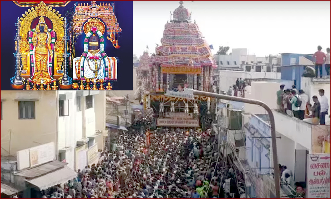 நெல்லையப்பர் கோவிலில் கோலாகலமாக நடைபெற்றது ஆனி பெருந்தேரோட்டம்…