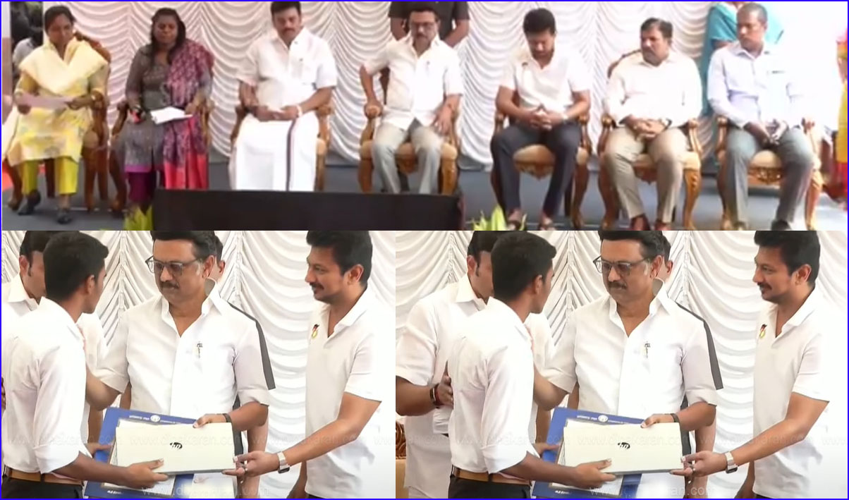 ஓய்வுக்குப் பிறகு தலைமைச் செயலகம் வந்த முதலமைச்சர் மாணவர்களுக்கு லேப்டாப், பணி நியமன ஆணைகள், காவல்துறை கட்டிடங்களை திறந்து வைத்தார்…