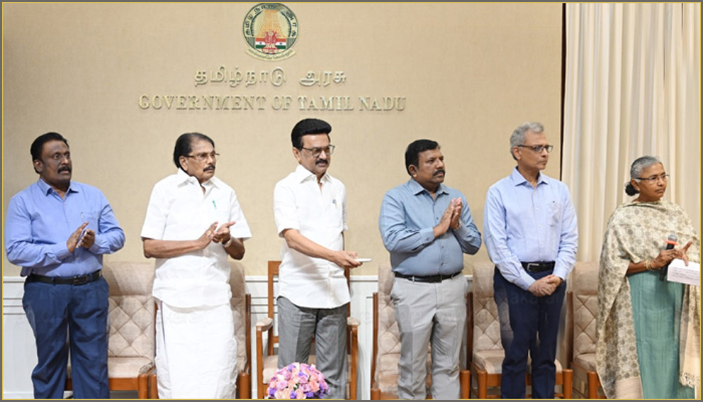 தருமபுரி ஆட்சியர் அலுவலகக் கூடுதல் கட்டிடத்தை காணொளி மூலம் திறந்து வைத்தார் முதலமைச்சர் மு.க. ஸ்டாலின்!