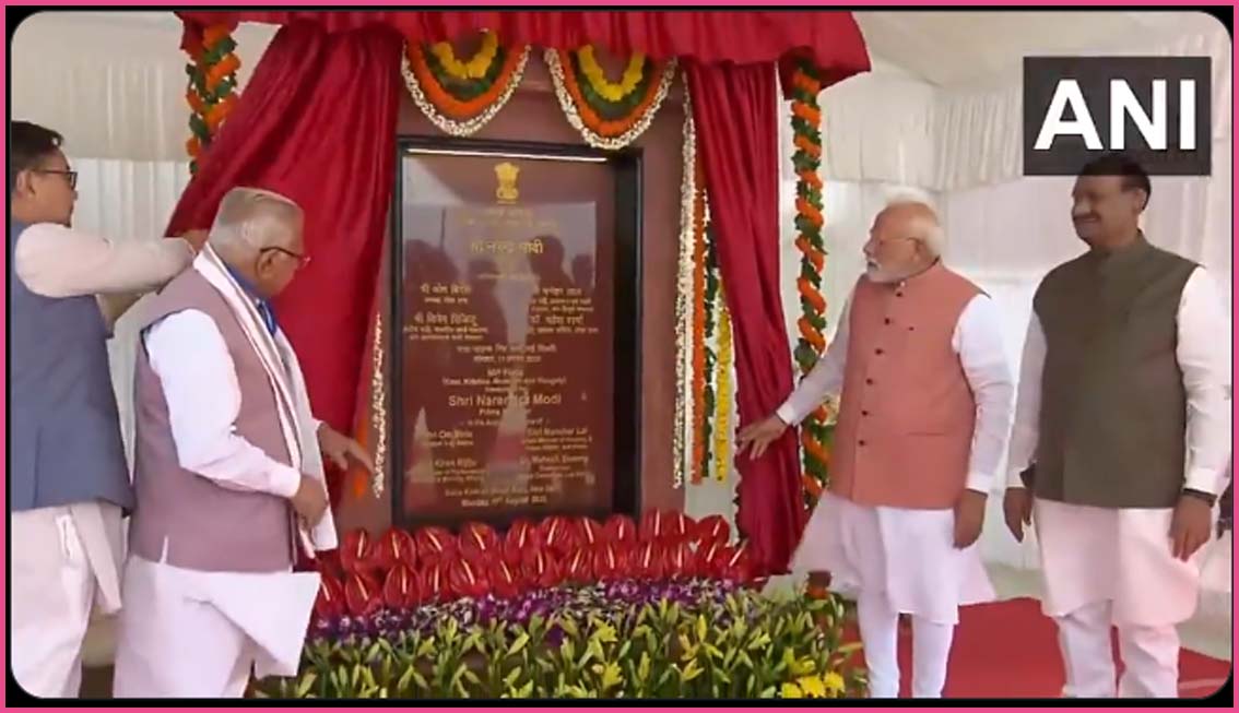 எம்.பி.க்களுக்கான விசாலமான அறைகளைக்கொண்ட 25அடுக்கு மாடி குடியிருப்புகளை திறந்து வைத்தார் பிரதமர் மோடி…