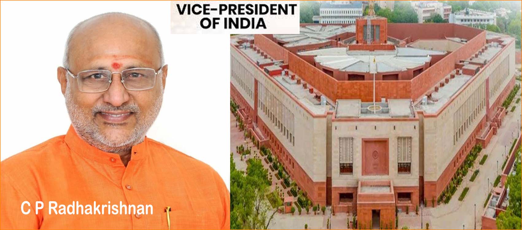 தேசிய ஜனநாயக கூட்டணி சார்பில் குடியரசு துணைத் தலைவர் வேட்பாளராக கோவையைச் சேர்ந்த சி.பி.ராதாகிருஷ்ணன் அறிவிப்பு…