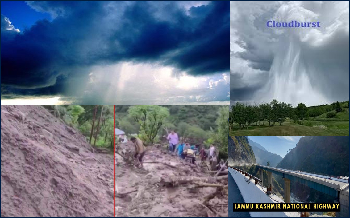 ஜம்மு-காஷ்மீர் ராம்பனில் இன்று ஏற்பட்ட மேக வெடிப்பால் கனமழை – 11 பேர் பலி… பல வீடுகள் சேதம்…