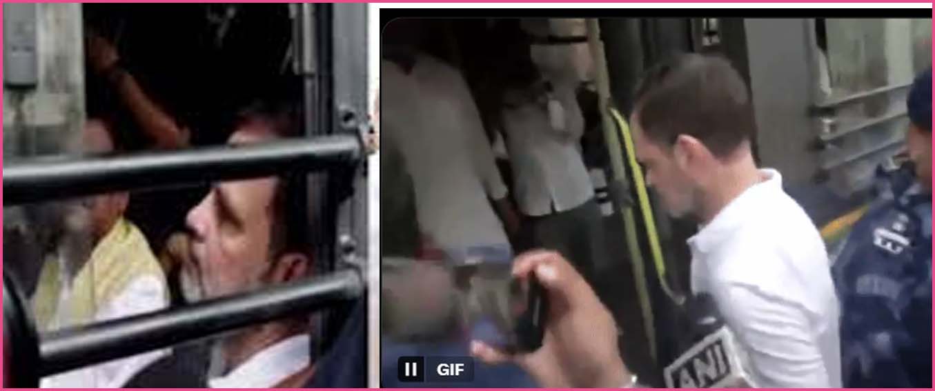 தேர்தல் ஆணையத்தை நோக்கி பேரணி செல்ல முயன்ற ராகுல்காந்தி உள்பட இண்டியா பிளாக் எம்.பி.க்கள் கைது