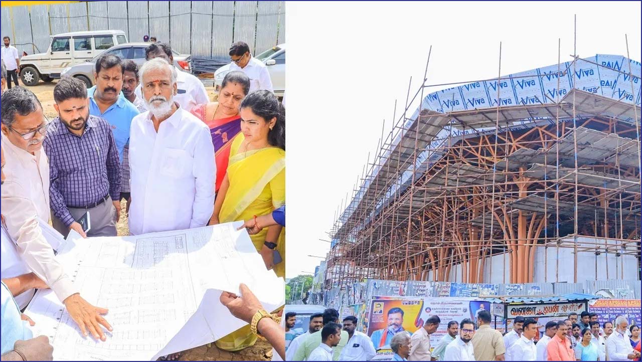 திரு.வி.க. நகர், பெரியார் நகர் பேருந்து நிலையங்களை அடுத்த மாதம் முதல்வர் திறந்து வைப்பார்! அமைச்சர் சேகர்பாபு தகவல்