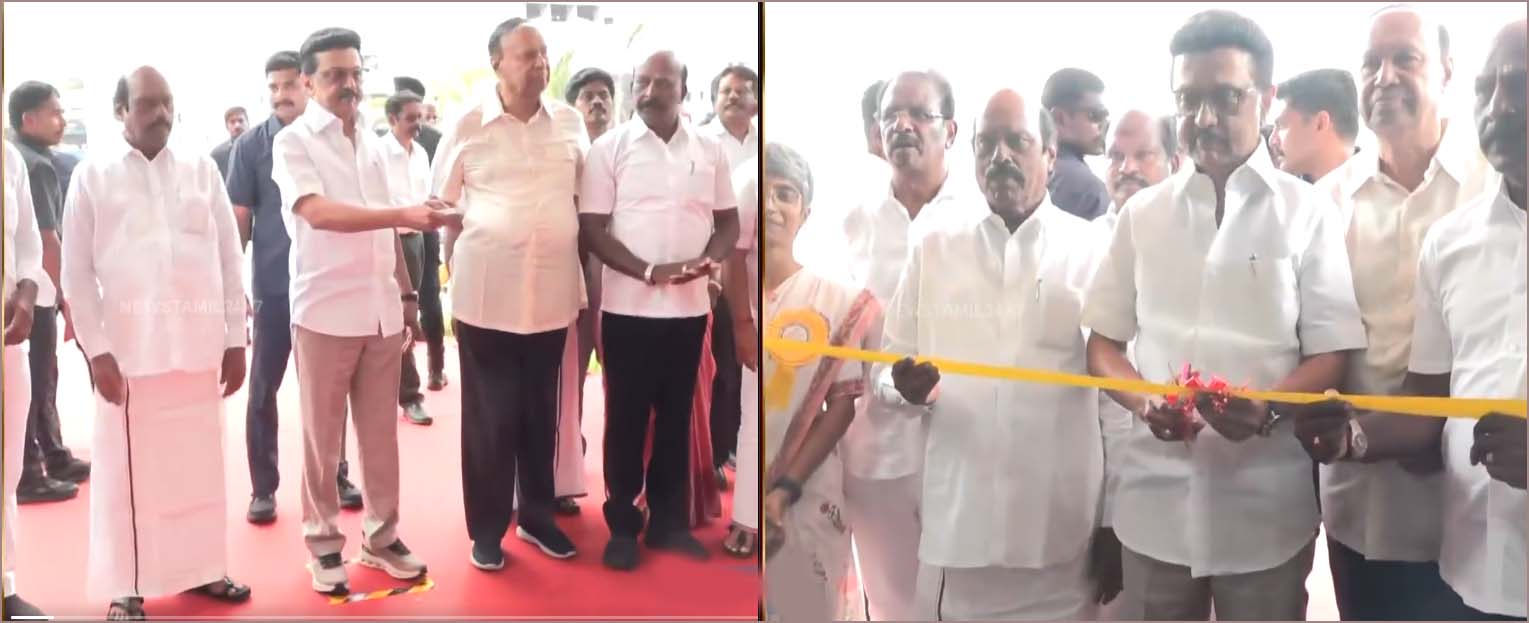 தமிழ்நாடு அரசு பல் மருத்துவக்கல்லூரி மருத்துவனை,  தாம்பரத்தில் அரசு மாவட்ட தலைமை மருத்துவமனையை திறந்து வைத்தார் முதலமைச்சர் ஸ்டாலின்…