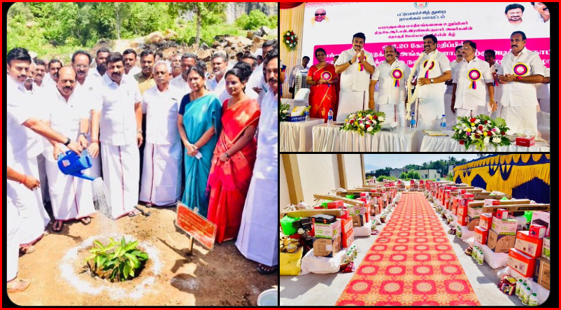 தமிழ்நாட்டில் பட்டு உற்பத்தி இரு மடங்கு அதிகரிப்பு! அமைச்சர் தா.மோ.அன்பரசன் தகவல்.