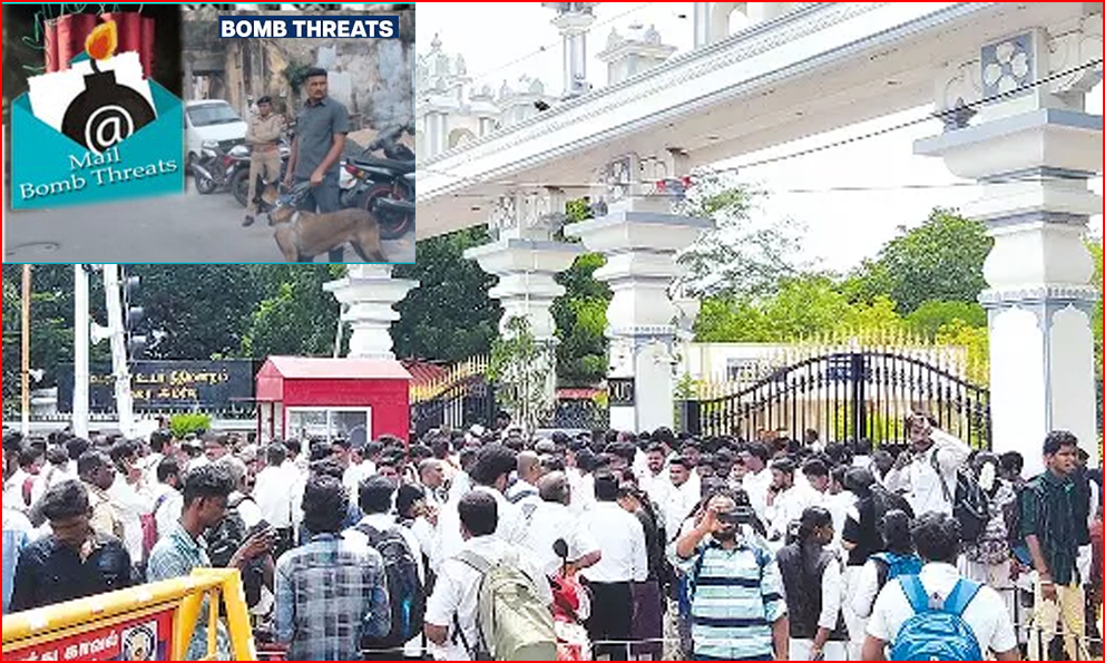 உயர்நீதிமன்றம் மதுரை கிளைக்கு வெடிகுண்டு மிரட்டல் – அனைவரும் வெளியேற்றம் – பணிகள் பாதிப்பு – பரபரப்பு…