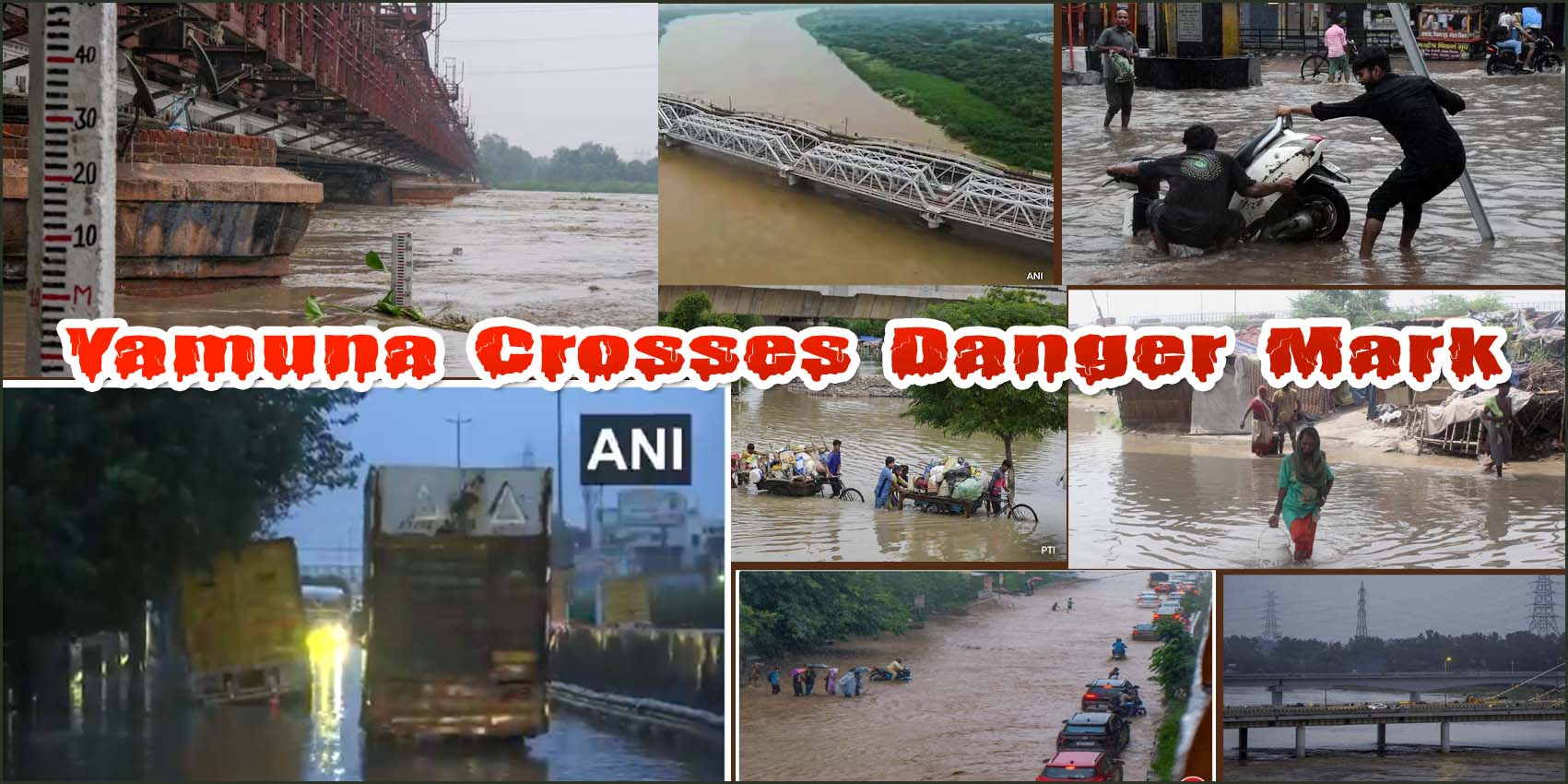 அபாய கட்டத்தை கடந்து  பாய்ந்தோடும் யமுனை நதி… வீடுகளுக்குள் வெள்ளம் – பொதுமக்கள் வெளியேற்றம்…