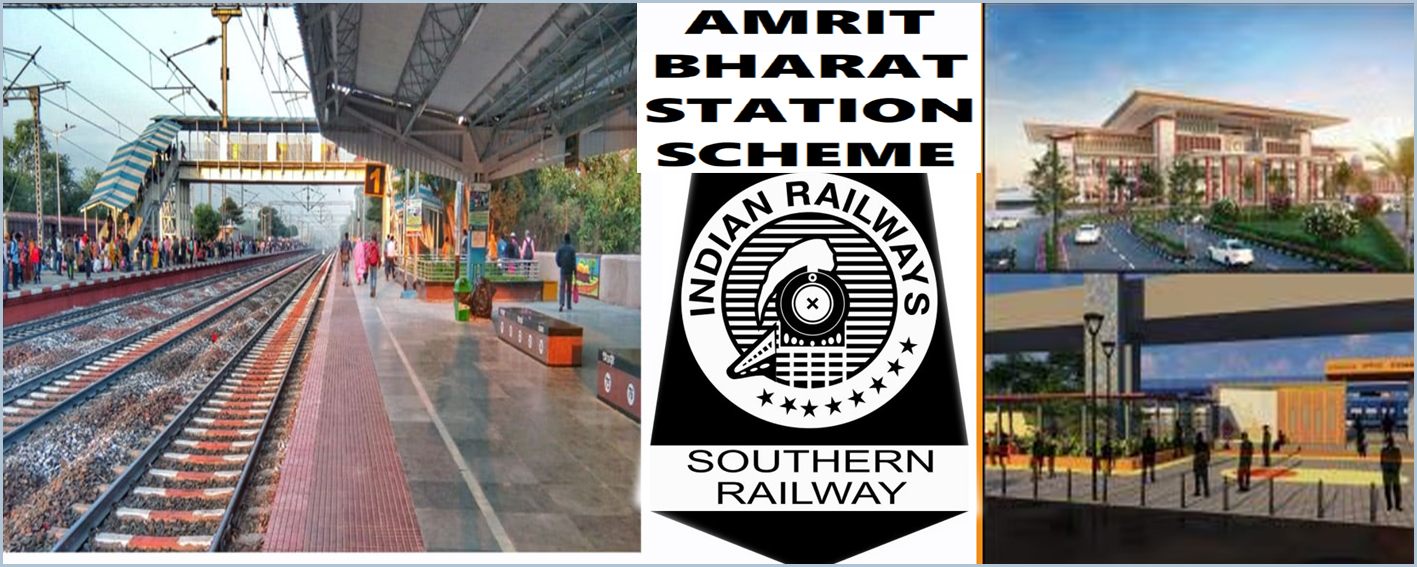 ‘அம்ரித் பாரத்’ திட்டத்தின்கீழ் 90 ரயில் நிலையங்களில் 90சதவிகித பணிகள் நிறைவு! தெற்கு ரயில்வே