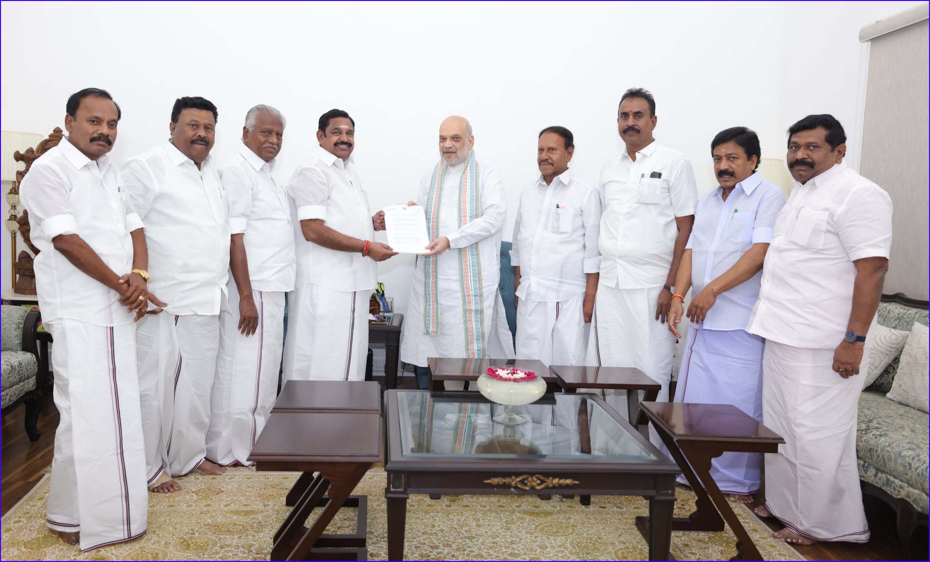 டெல்லியில் அமித்ஷாவை சந்தித்தது ஏன்? எடப்பாடி பழனிசாமி எக்ஸ் தளத்தில் பதிவு…