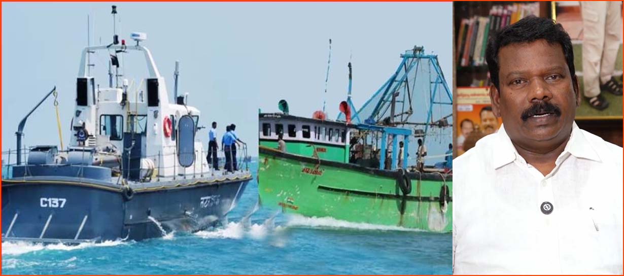 தமிழக மீனவர்கள் 12 பேர் இலங்கை கடற்படையினரால்  கைது!  செல்வப்பெருந்தகை கண்டனம்